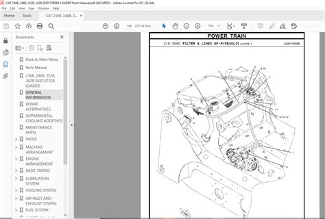 246 cat skid steer parts|cat 246 parts manual.